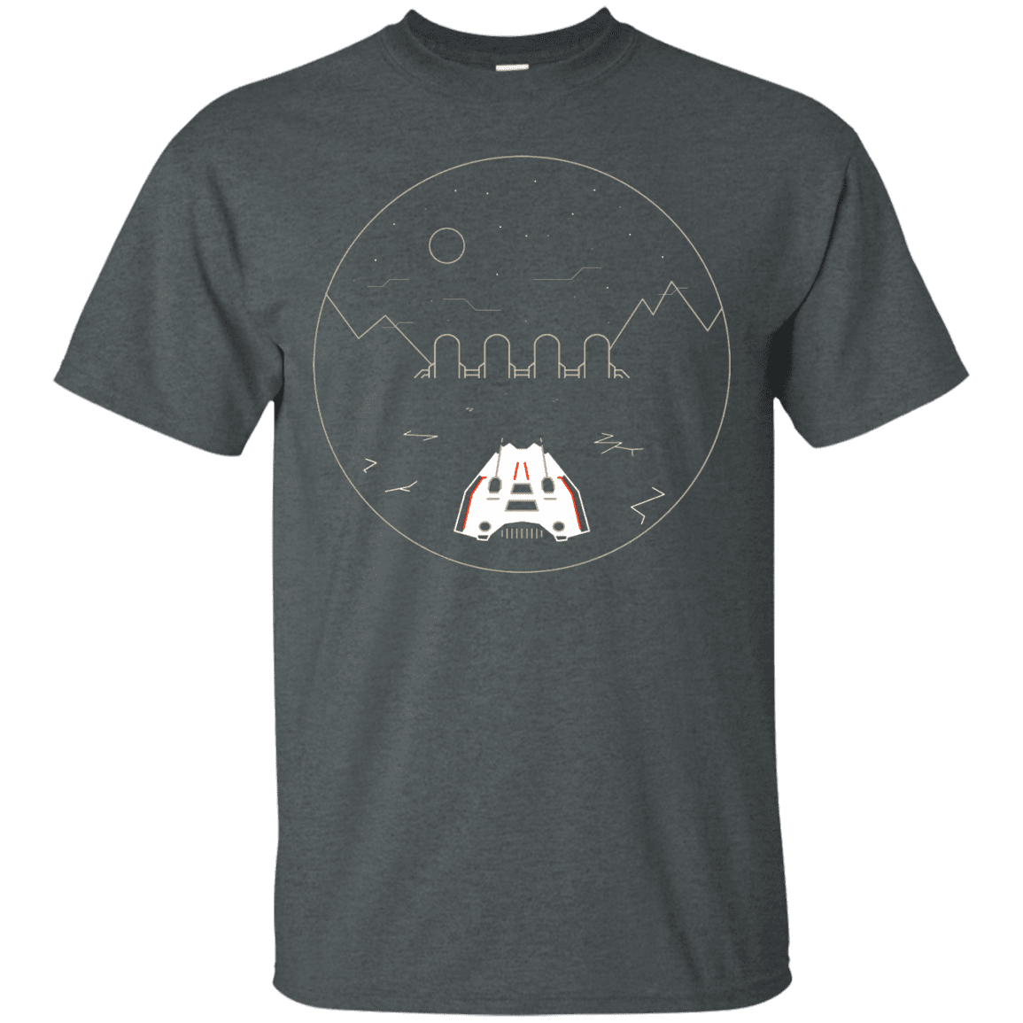T-Shirts Dark Heather / S Visit Hoth T-Shirt