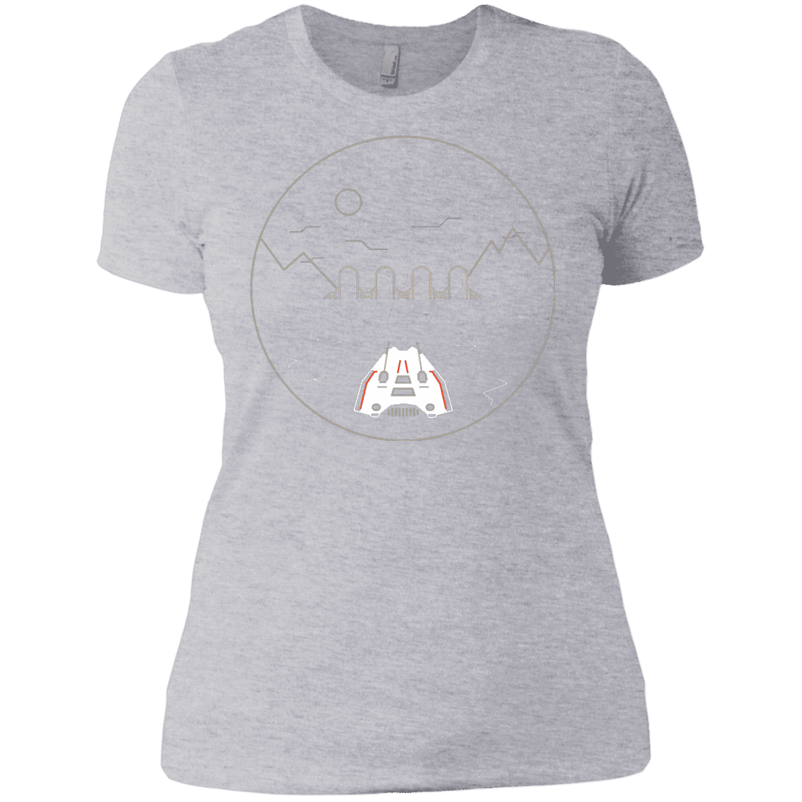 T-Shirts Heather Grey / X-Small Visit Hoth Women's Premium T-Shirt