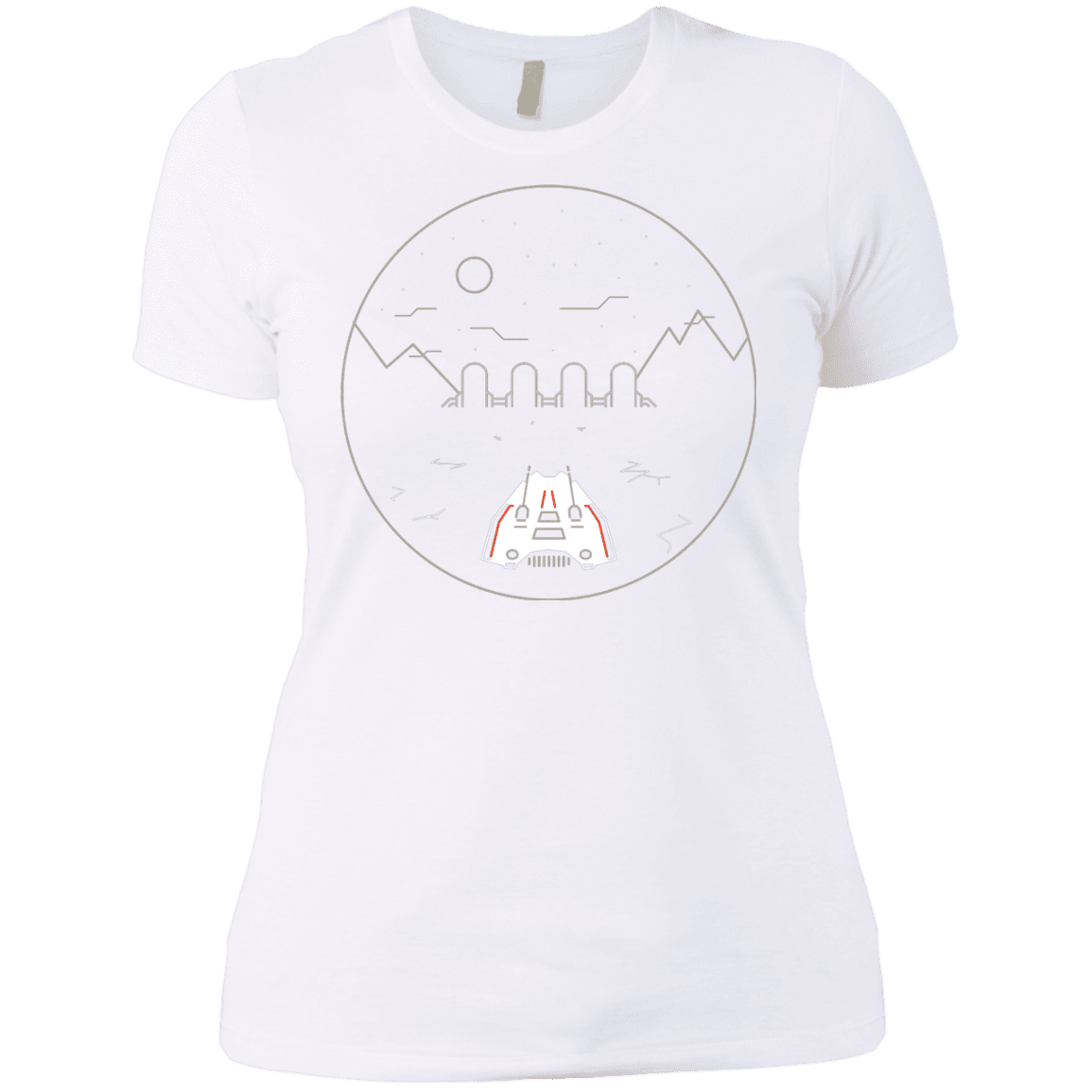 T-Shirts White / X-Small Visit Hoth Women's Premium T-Shirt