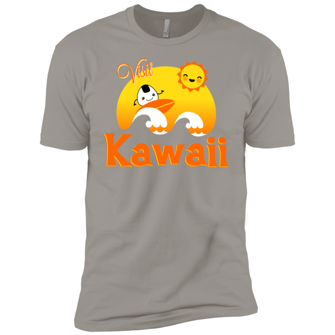 T-Shirts Light Grey / YXS Visit Kawaii Boys Premium T-Shirt