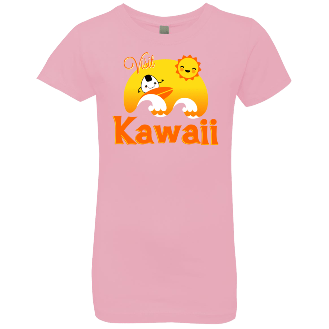 T-Shirts Light Pink / YXS Visit Kawaii Girls Premium T-Shirt