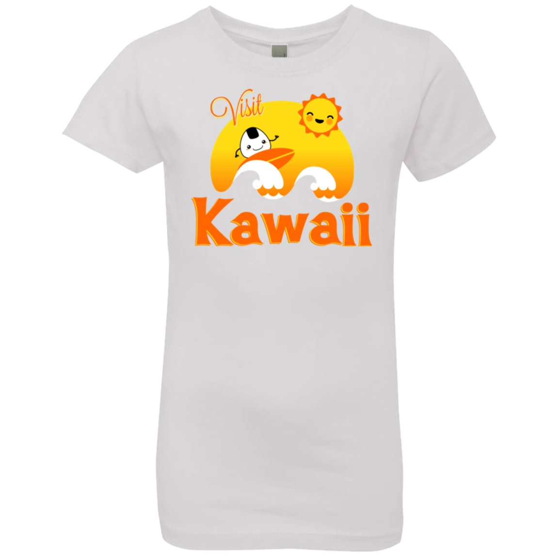 T-Shirts White / YXS Visit Kawaii Girls Premium T-Shirt