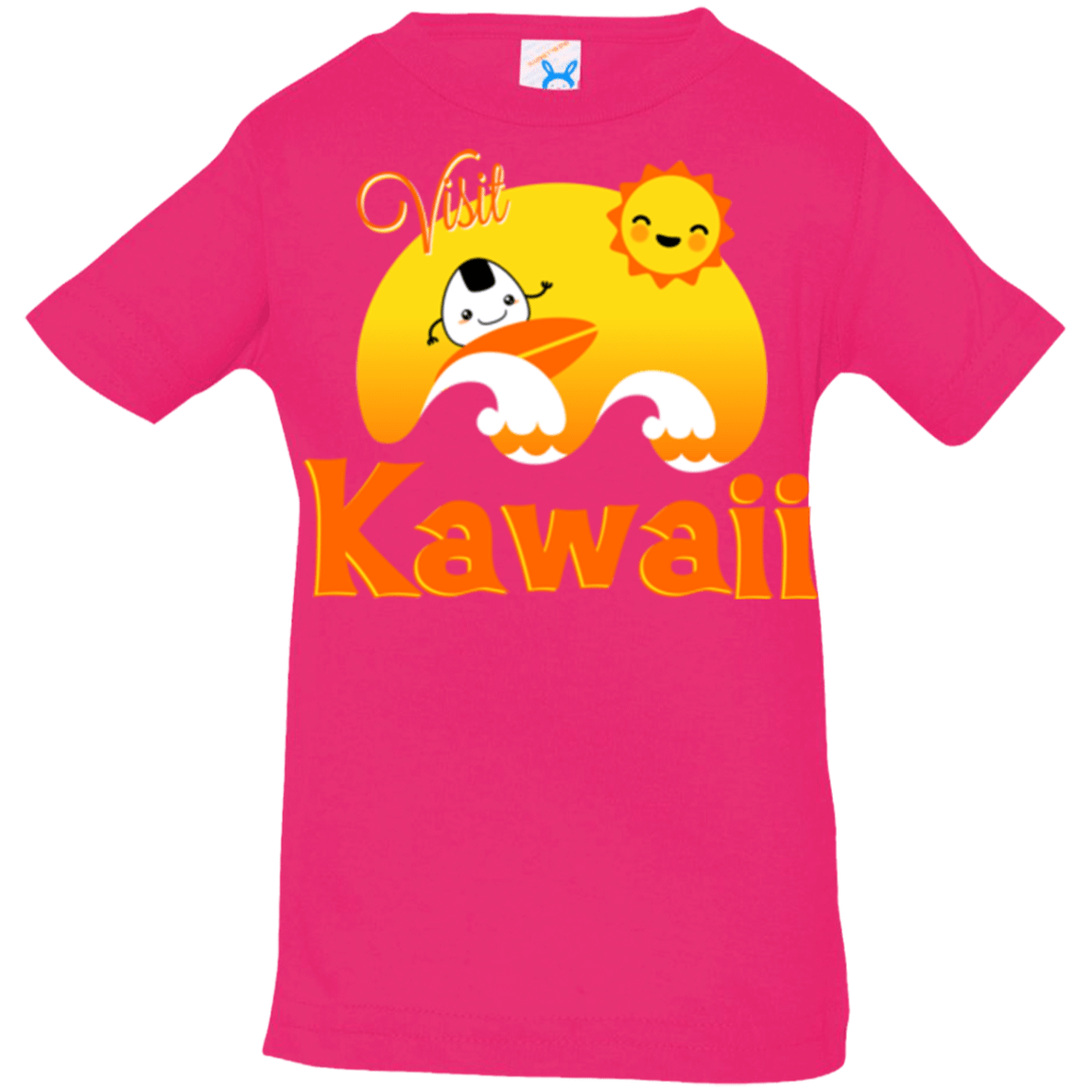T-Shirts Hot Pink / 6 Months Visit Kawaii Infant Premium T-Shirt