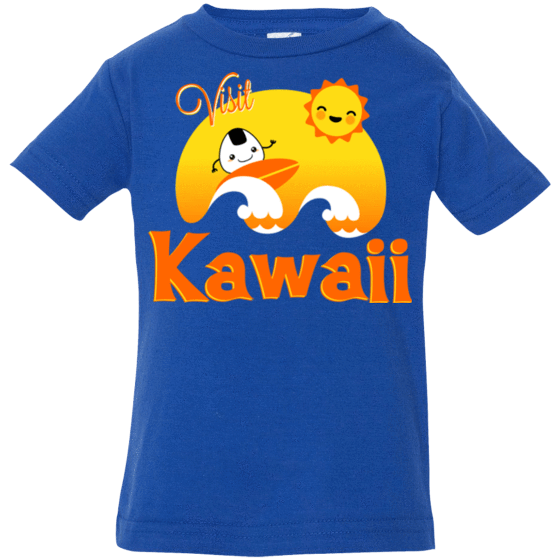 T-Shirts Royal / 6 Months Visit Kawaii Infant Premium T-Shirt