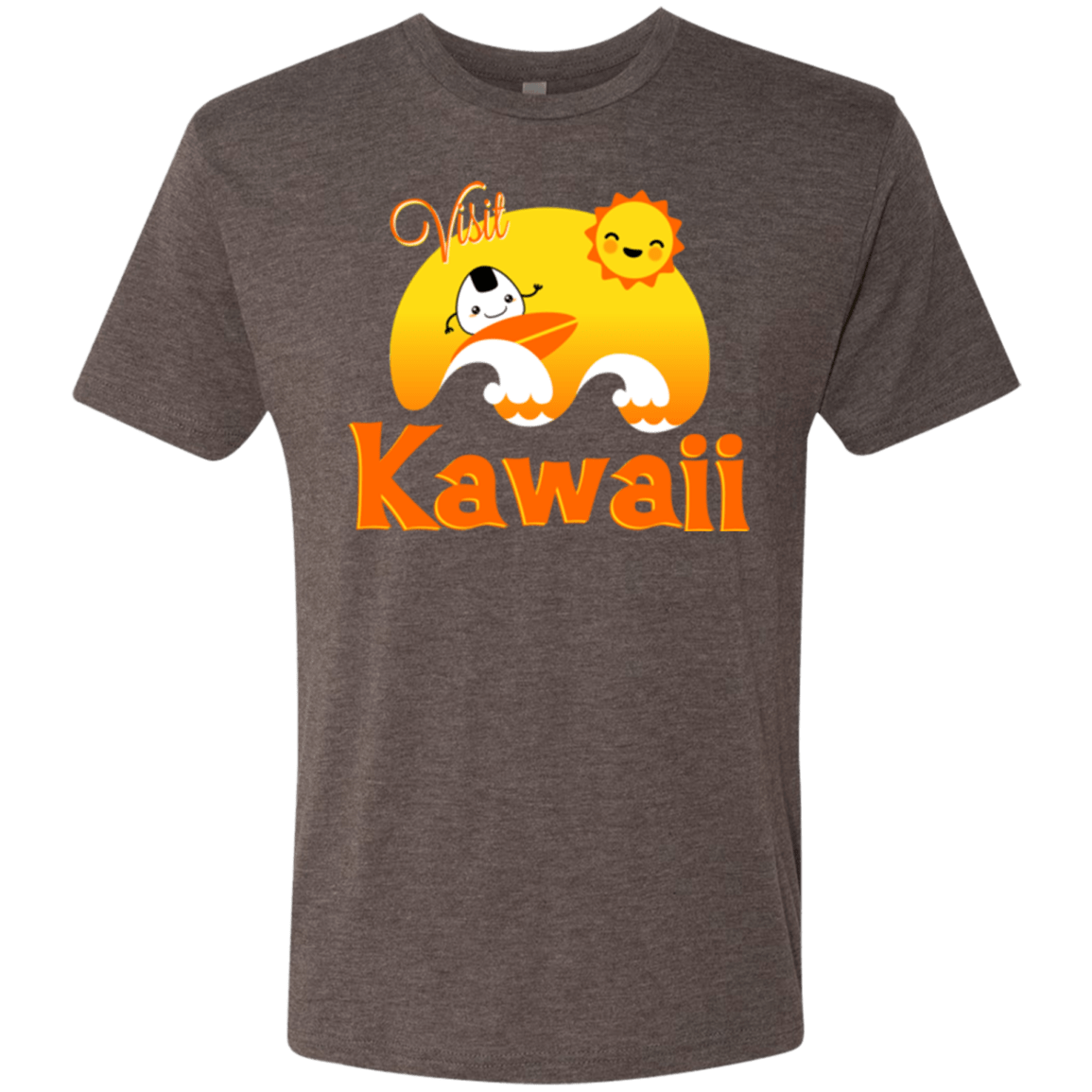 T-Shirts Macchiato / Small Visit Kawaii Men's Triblend T-Shirt