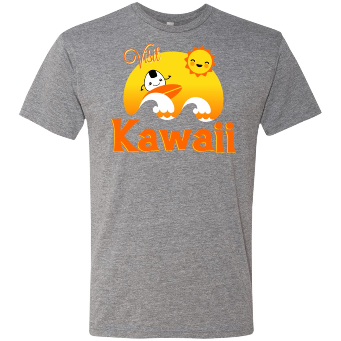 T-Shirts Premium Heather / Small Visit Kawaii Men's Triblend T-Shirt