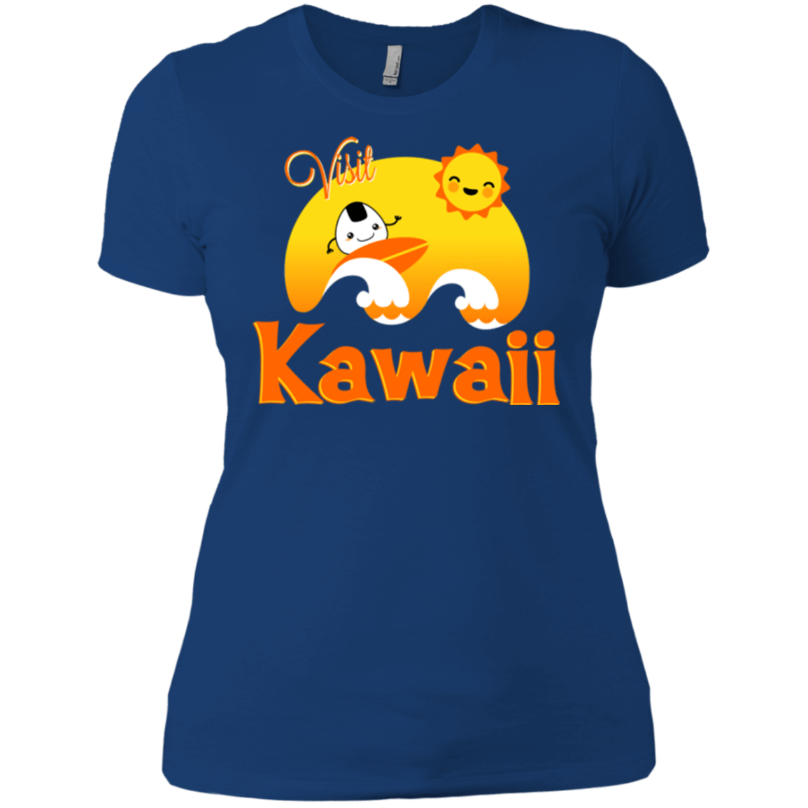 T-Shirts Royal / X-Small Visit Kawaii Women's Premium T-Shirt