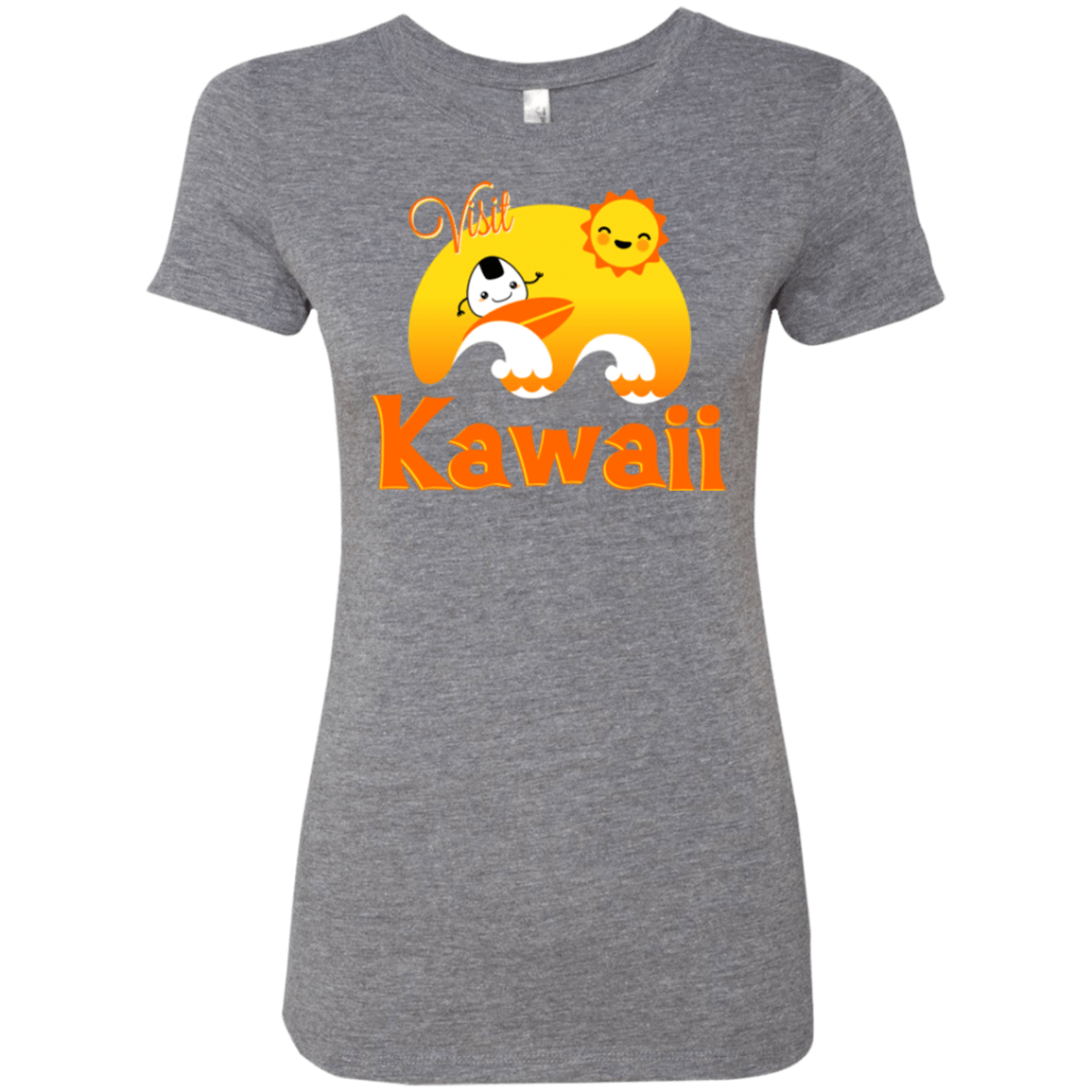 T-Shirts Premium Heather / Small Visit Kawaii Women's Triblend T-Shirt