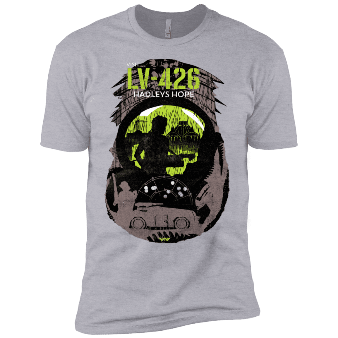 T-Shirts Heather Grey / YXS Visit LV-426 Boys Premium T-Shirt