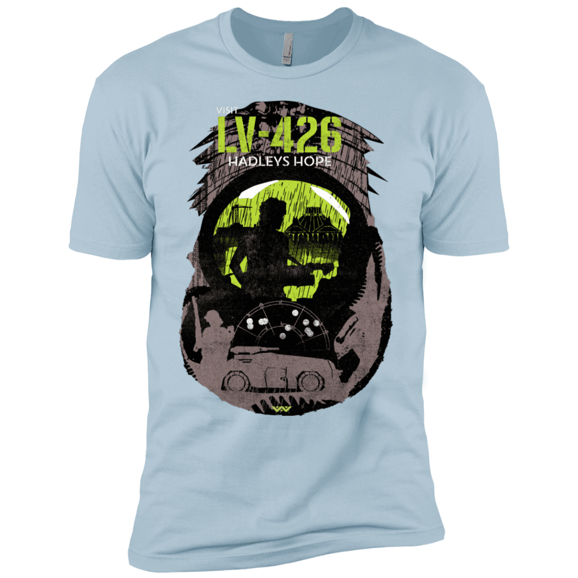 T-Shirts Light Blue / YXS Visit LV-426 Boys Premium T-Shirt