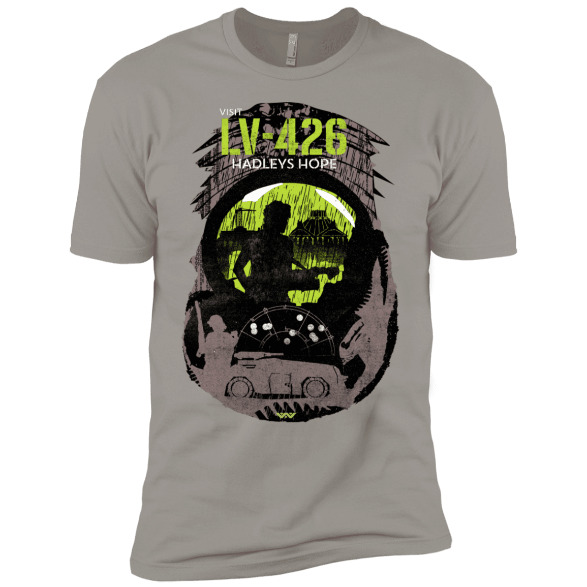 T-Shirts Light Grey / YXS Visit LV-426 Boys Premium T-Shirt