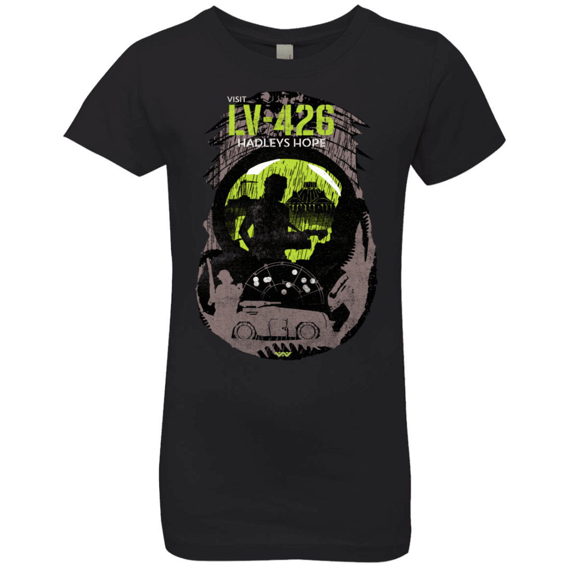 T-Shirts Black / YXS Visit LV-426 Girls Premium T-Shirt