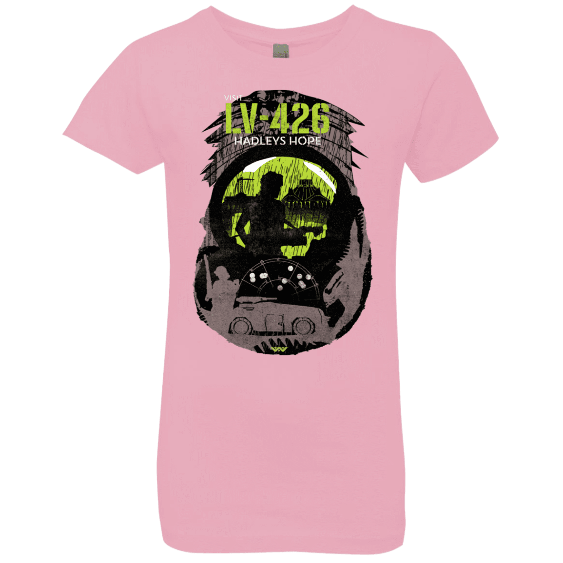 T-Shirts Light Pink / YXS Visit LV-426 Girls Premium T-Shirt