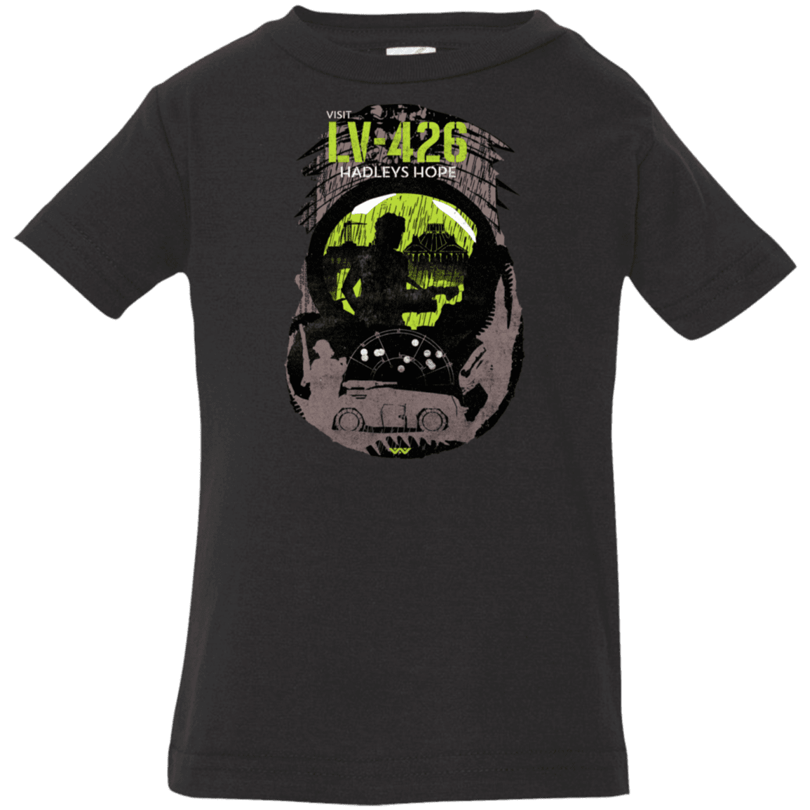 T-Shirts Black / 6 Months Visit LV-426 Infant Premium T-Shirt