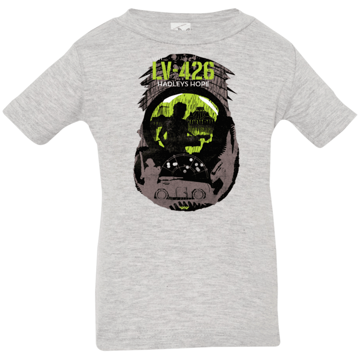 T-Shirts Heather Grey / 6 Months Visit LV-426 Infant Premium T-Shirt