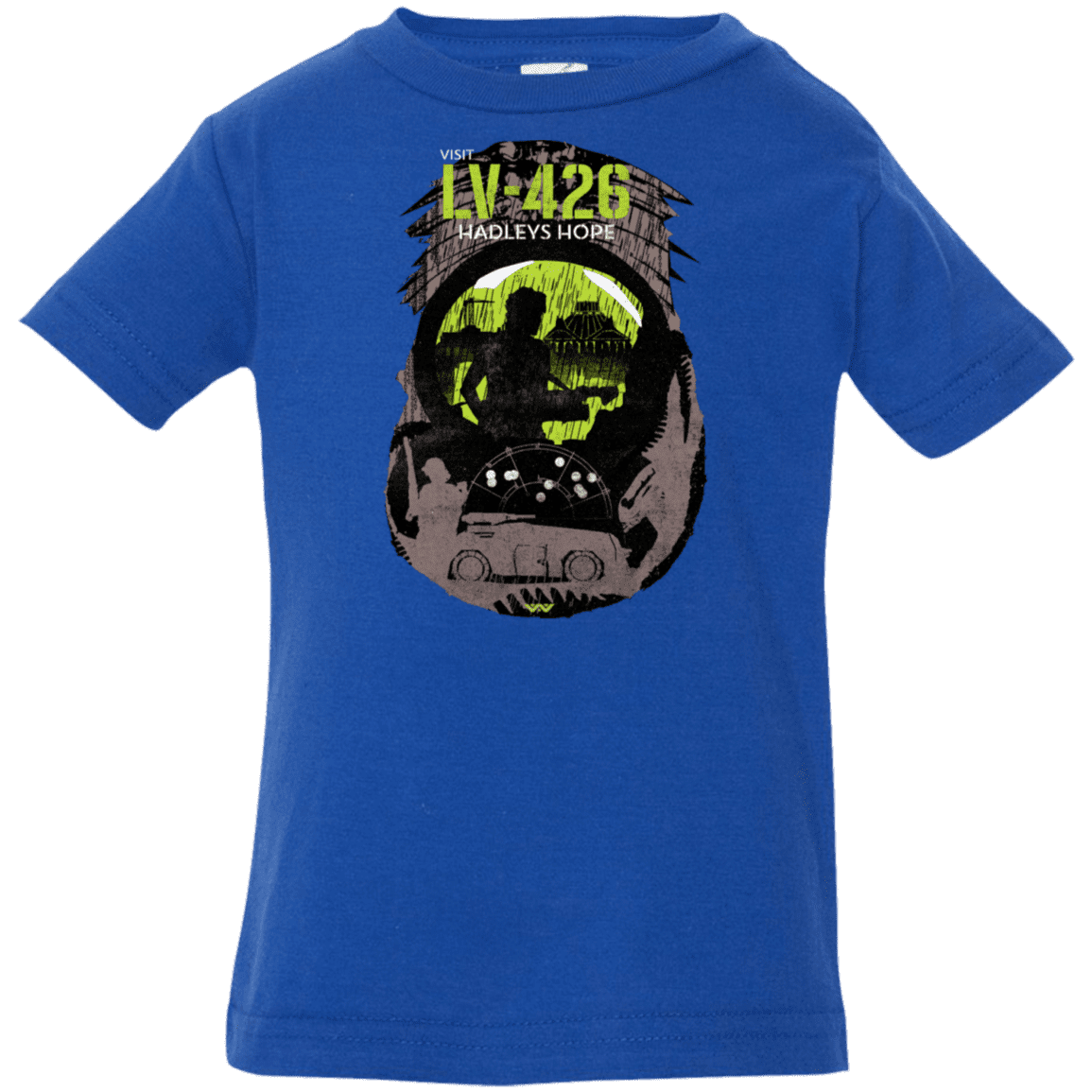 T-Shirts Royal / 6 Months Visit LV-426 Infant Premium T-Shirt