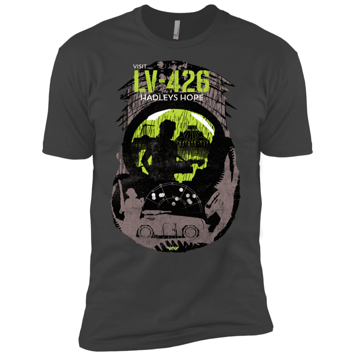 T-Shirts Heavy Metal / X-Small Visit LV-426 Men's Premium T-Shirt