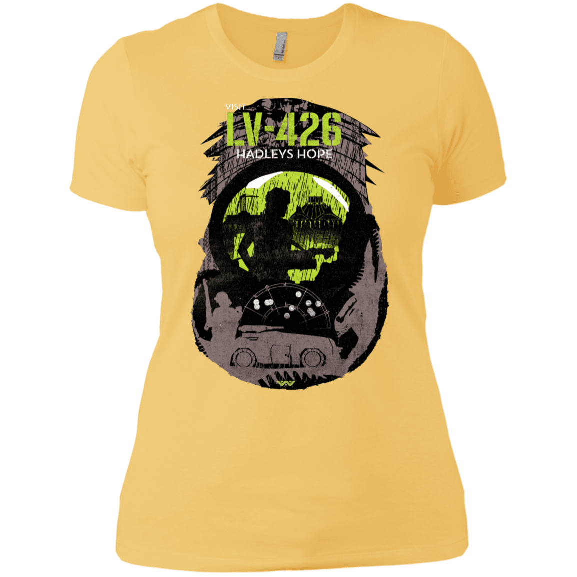 T-Shirts Banana Cream/ / X-Small Visit LV-426 Women's Premium T-Shirt