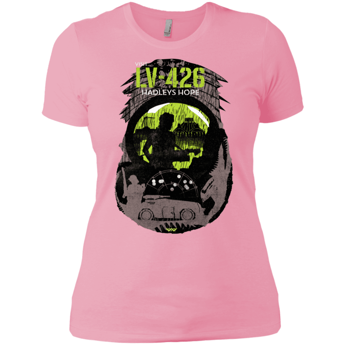 T-Shirts Light Pink / X-Small Visit LV-426 Women's Premium T-Shirt