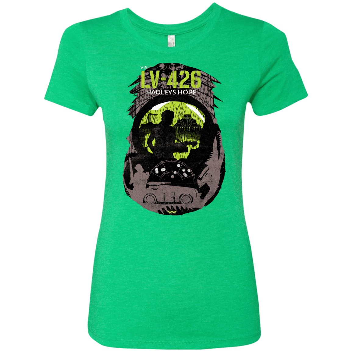 T-Shirts Envy / S Visit LV-426 Women's Triblend T-Shirt