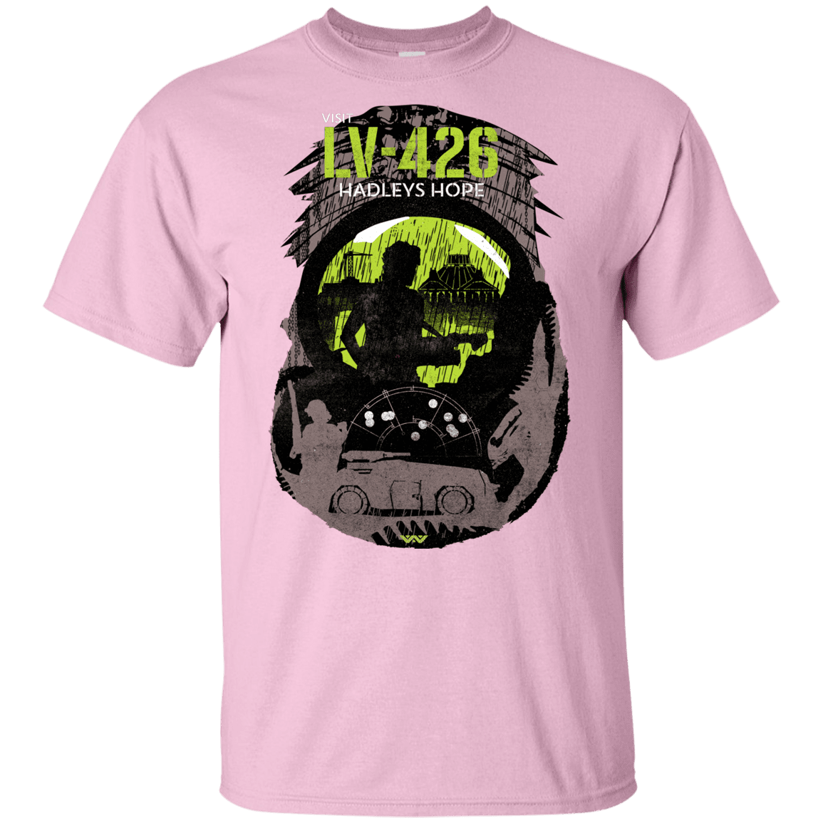 T-Shirts Light Pink / YXS Visit LV-426 Youth T-Shirt