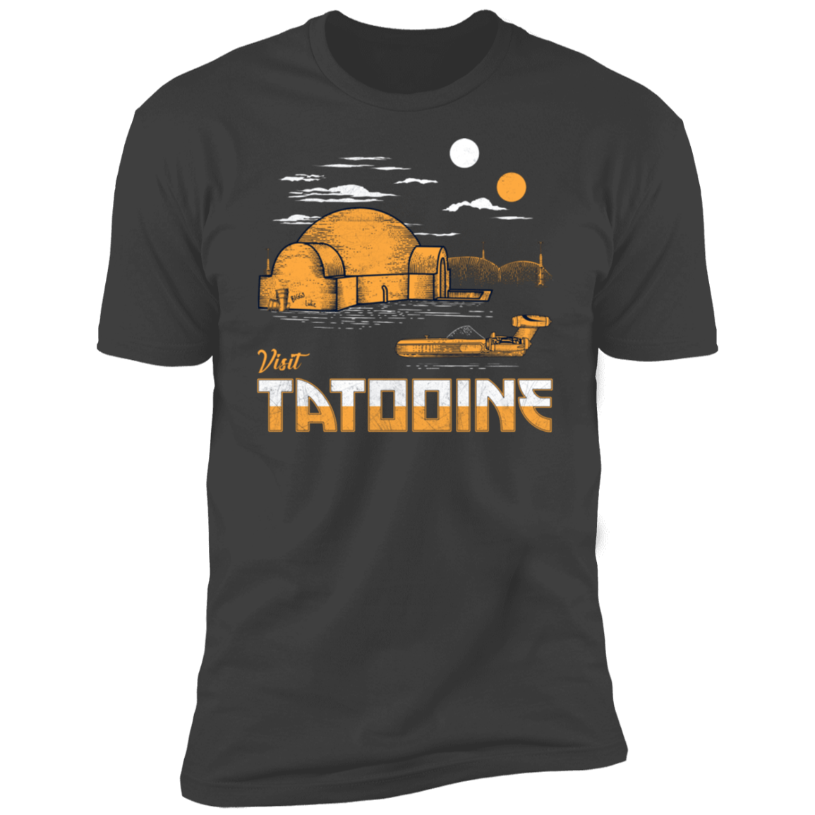 T-Shirts Heavy Metal / S Visit Tatooine Men's Premium T-Shirt