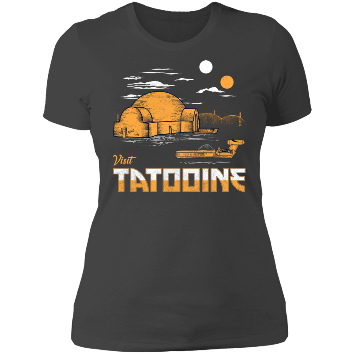 T-Shirts Heavy Metal / S Visit Tatooine Women's Premium T-Shirt