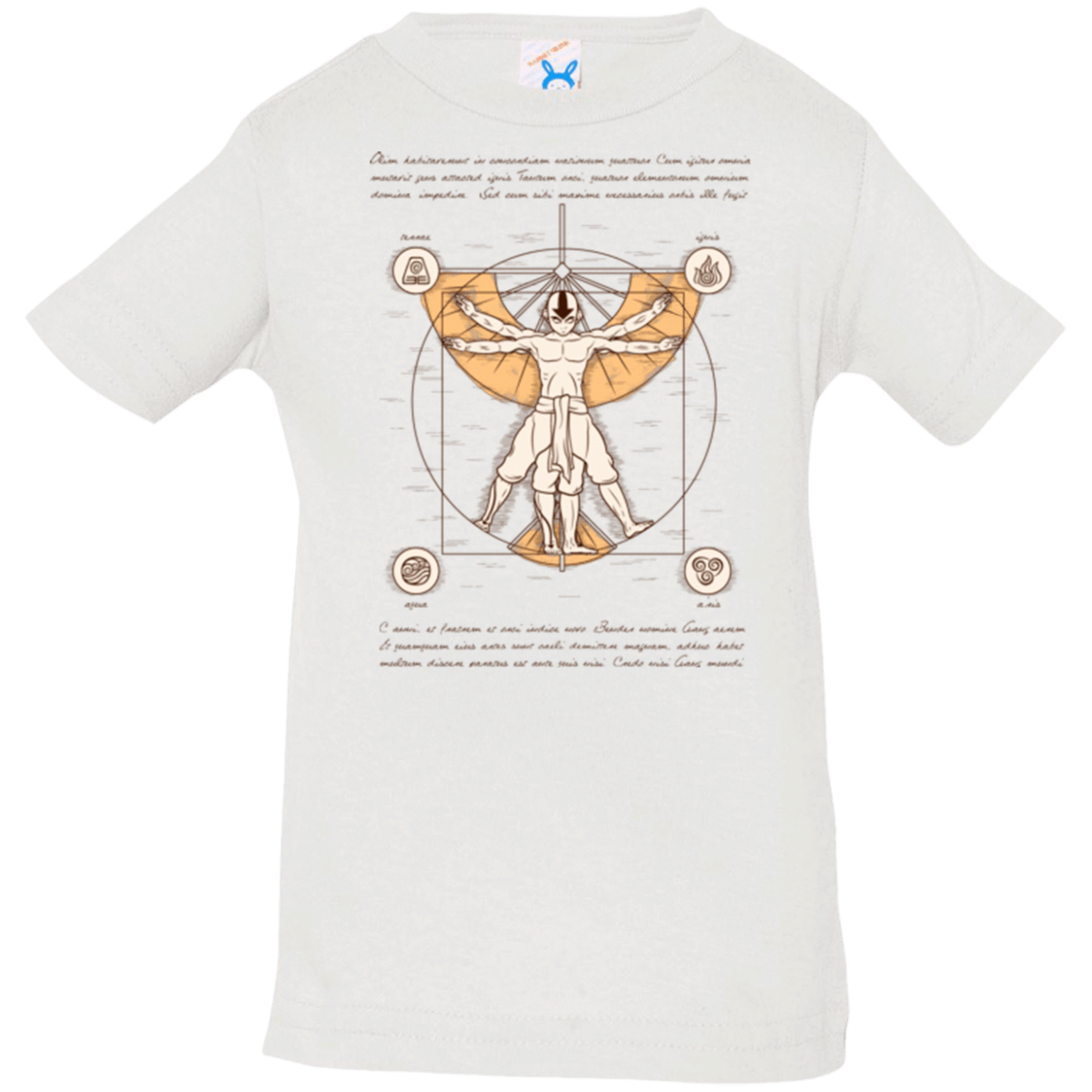 T-Shirts White / 6 Months Vitruvian Aang (1) Infant Premium T-Shirt