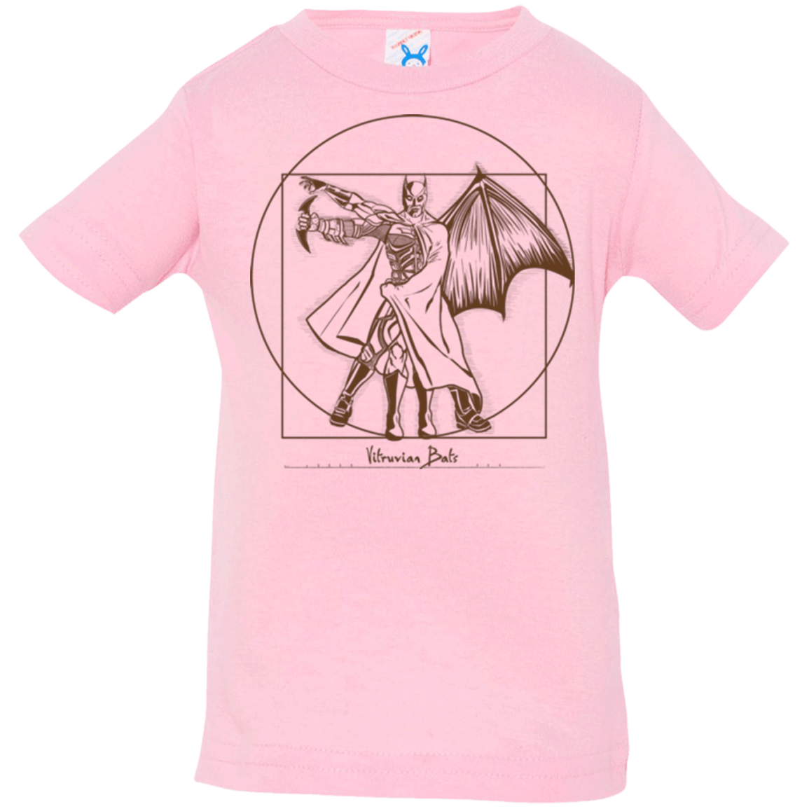 T-Shirts Pink / 6 Months Vitruvian Bats Infant Premium T-Shirt