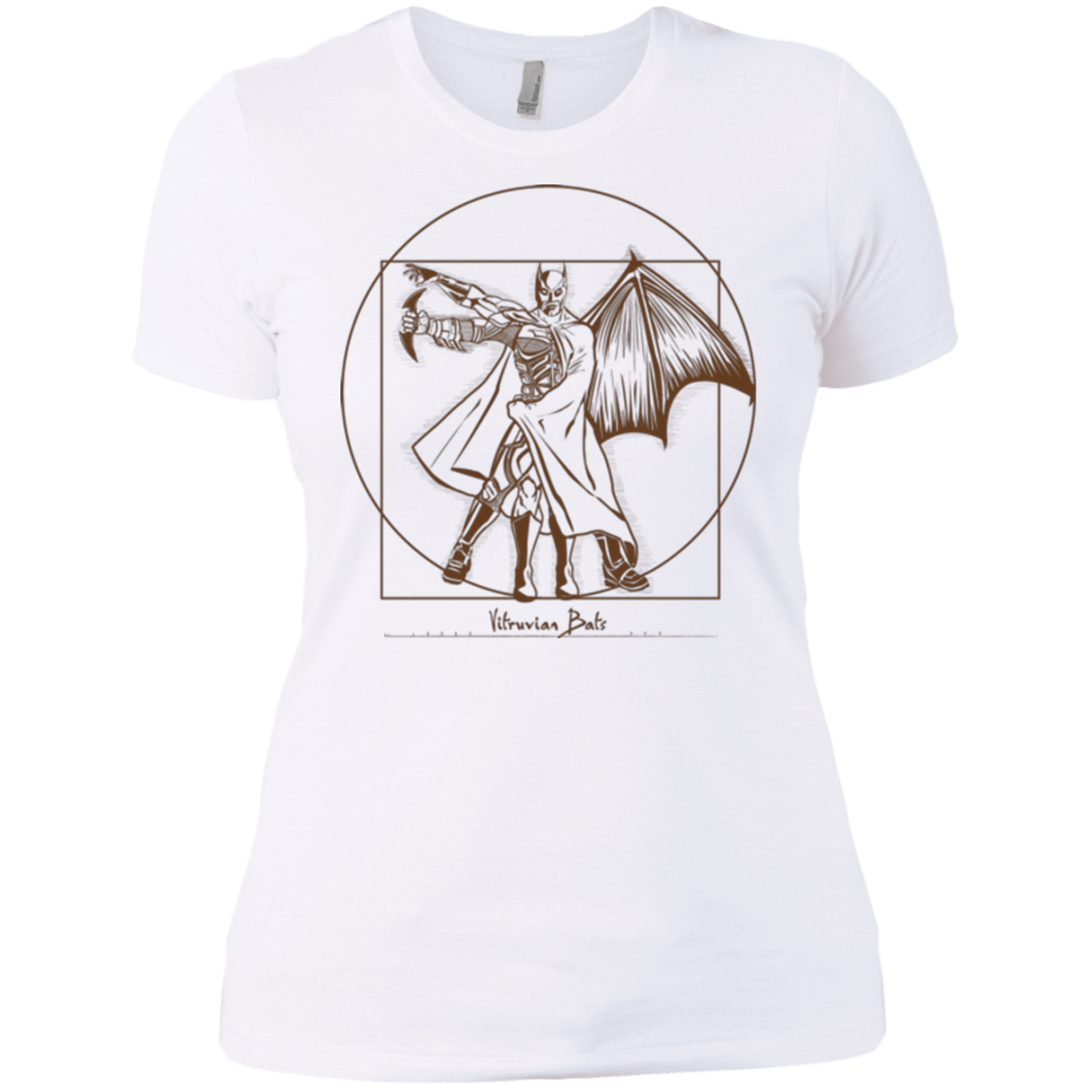 T-Shirts White / X-Small Vitruvian Bats Women's Premium T-Shirt
