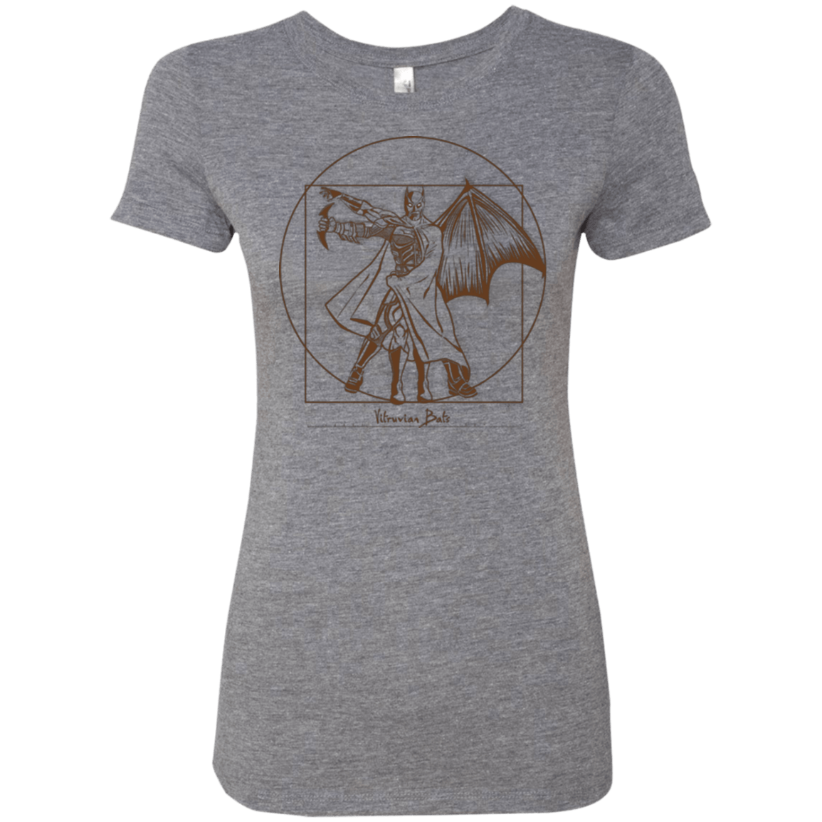 T-Shirts Premium Heather / Small Vitruvian Bats Women's Triblend T-Shirt