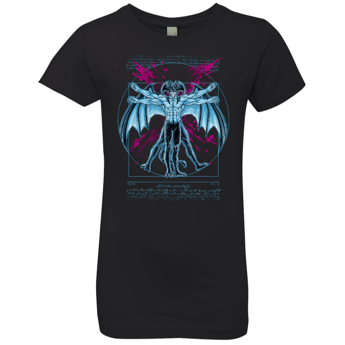 Vitruvian Devil Girls Premium T-Shirt
