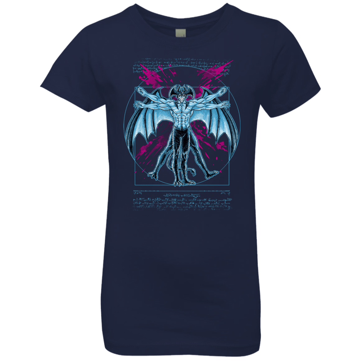 Vitruvian Devil Girls Premium T-Shirt