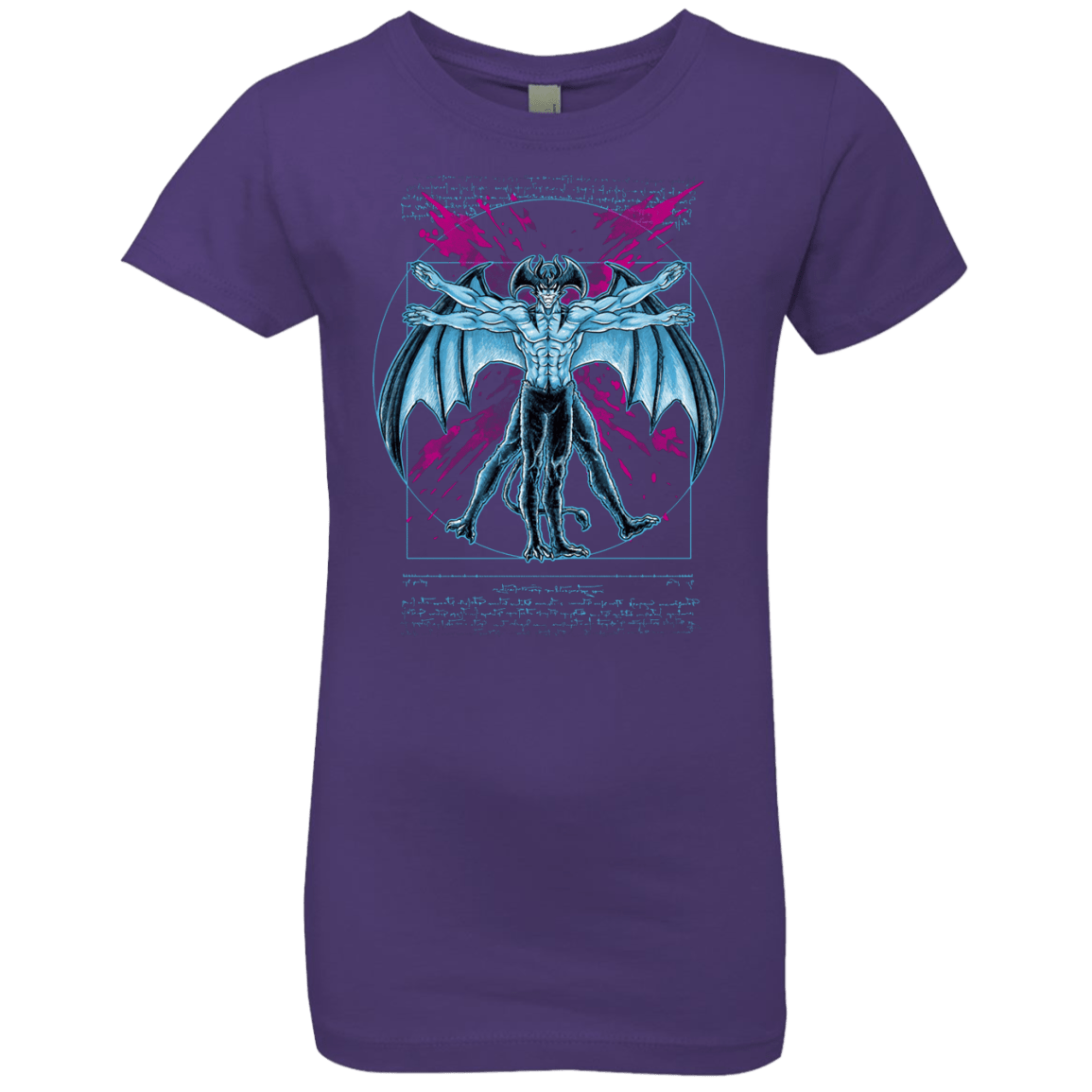 Vitruvian Devil Girls Premium T-Shirt