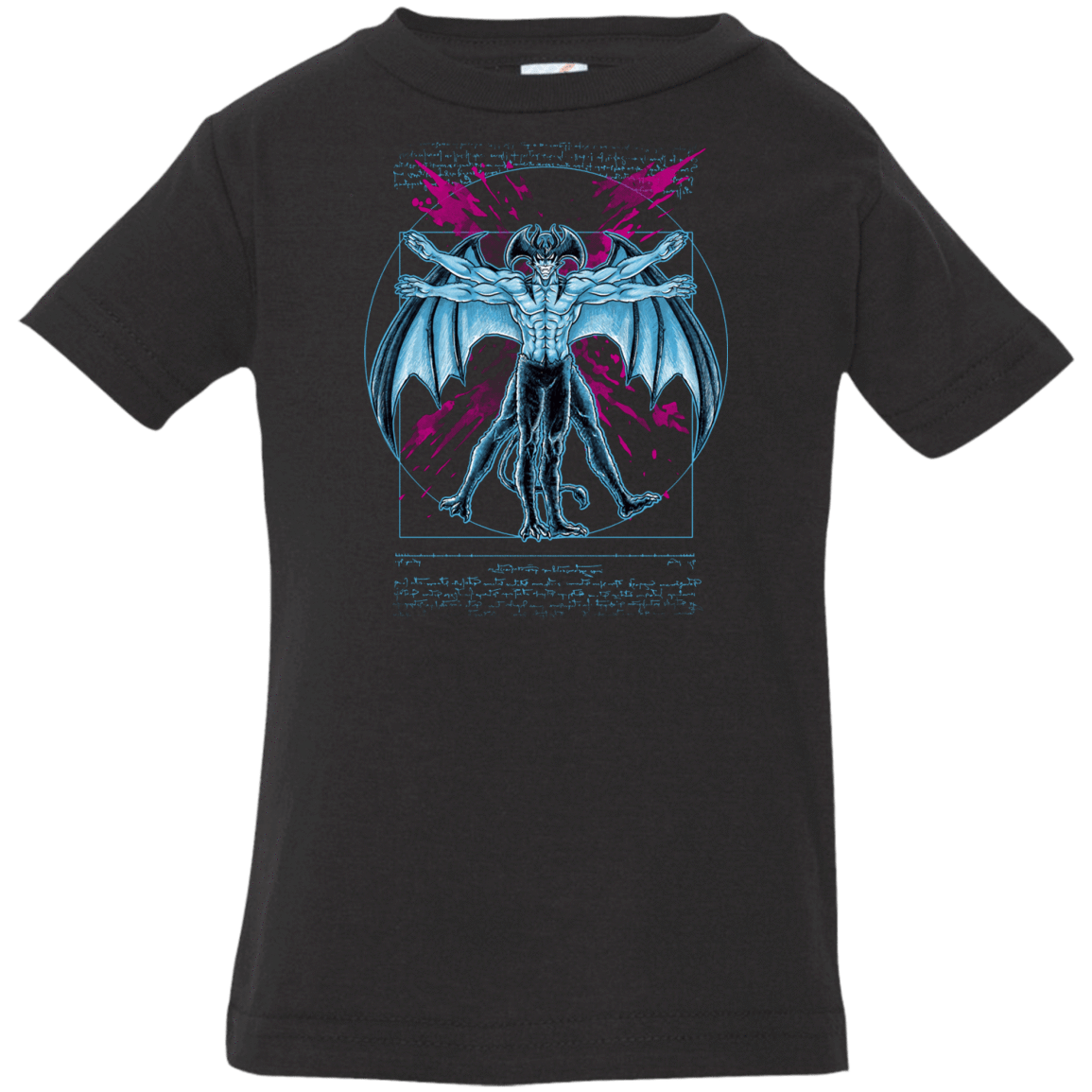 T-Shirts Black / 6 Months Vitruvian Devil Infant Premium T-Shirt