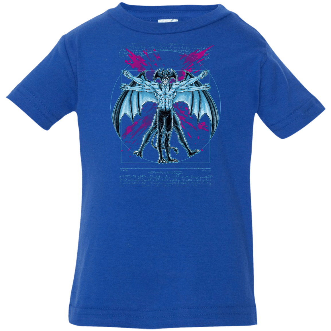 T-Shirts Royal / 6 Months Vitruvian Devil Infant Premium T-Shirt