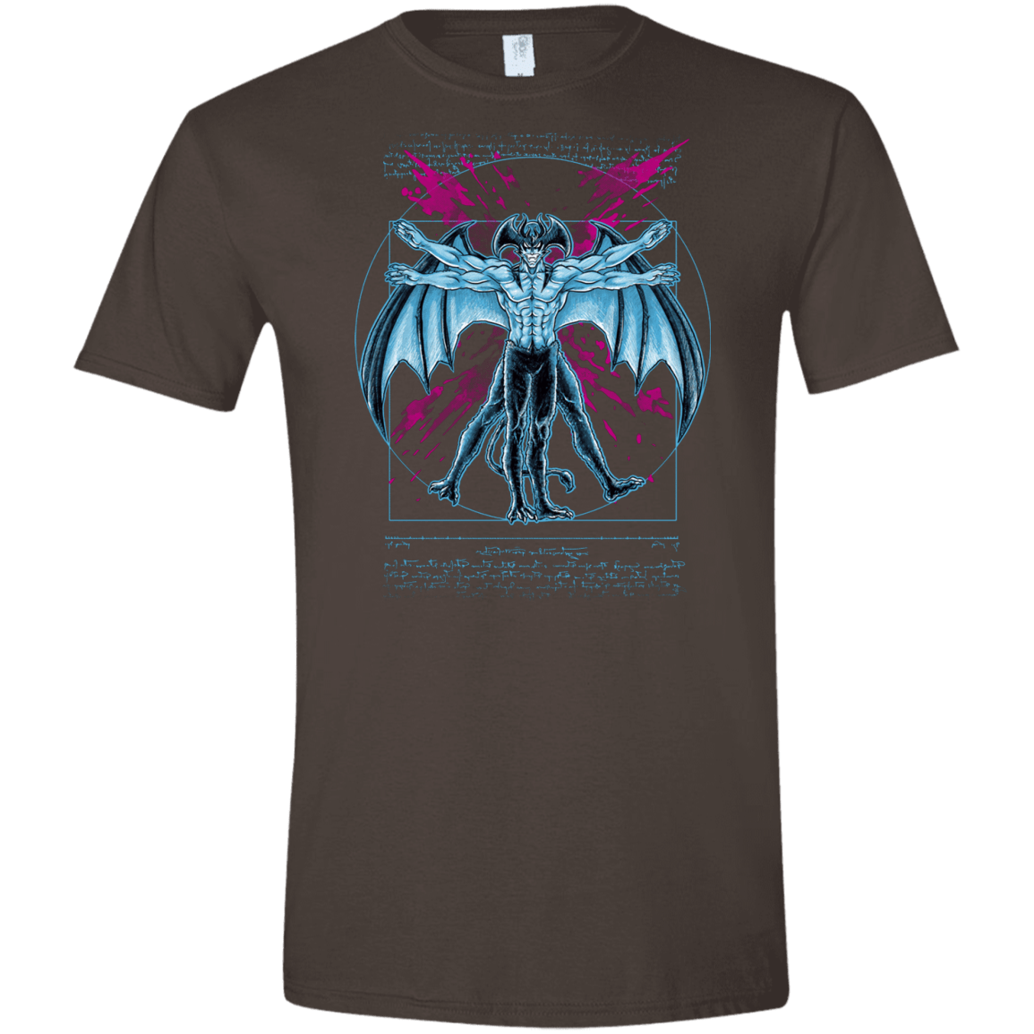 Vitruvian Devil Men's Semi-Fitted Softstyle