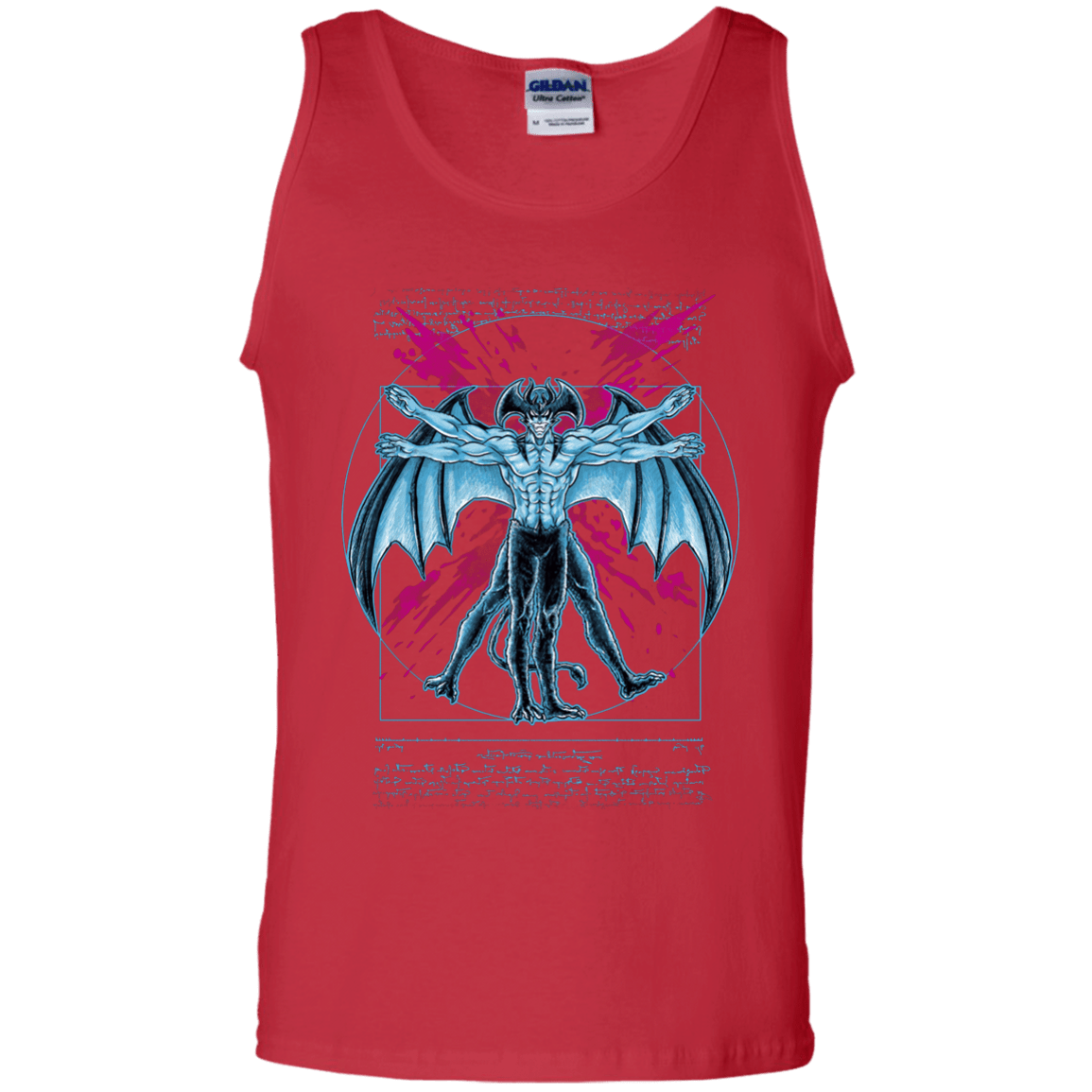 Vitruvian Devil Men's Tank Top