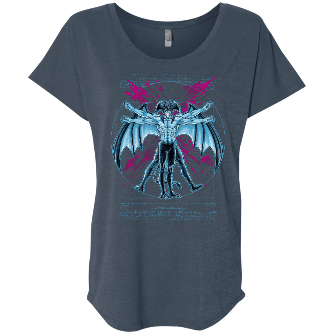 Vitruvian Devil Triblend Dolman Sleeve