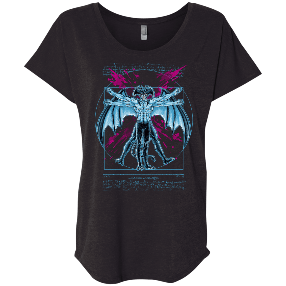 Vitruvian Devil Triblend Dolman Sleeve