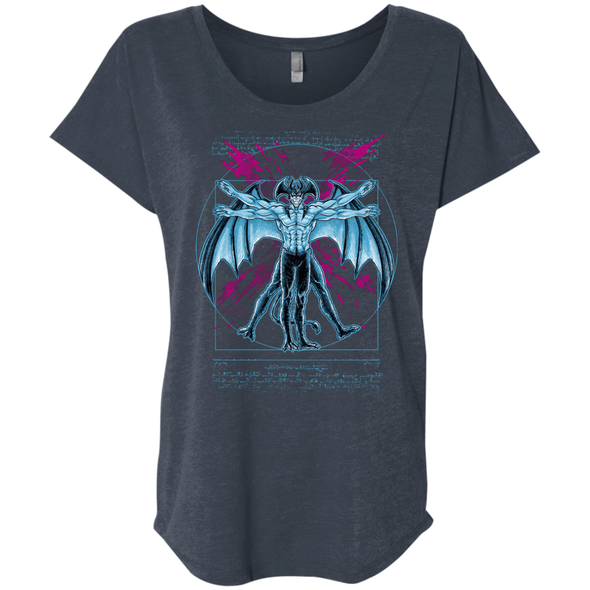 Vitruvian Devil Triblend Dolman Sleeve