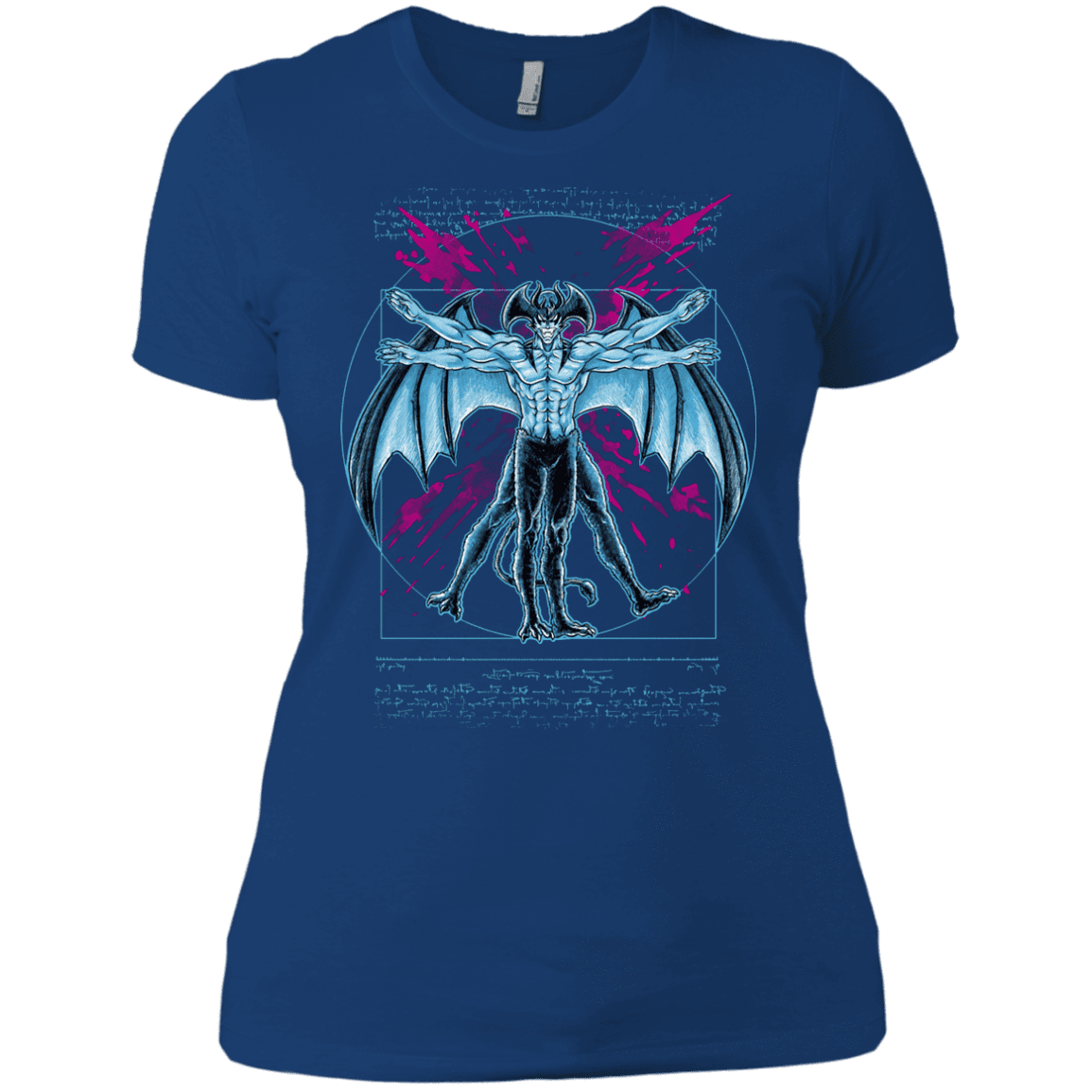 T-Shirts Royal / X-Small Vitruvian Devil Women's Premium T-Shirt