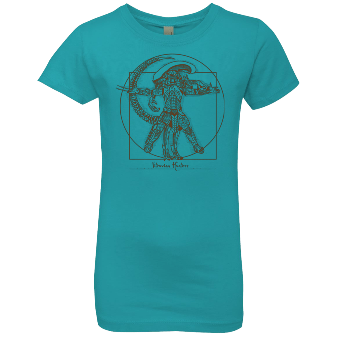 T-Shirts Tahiti Blue / YXS Vitruvian Hunters Girls Premium T-Shirt
