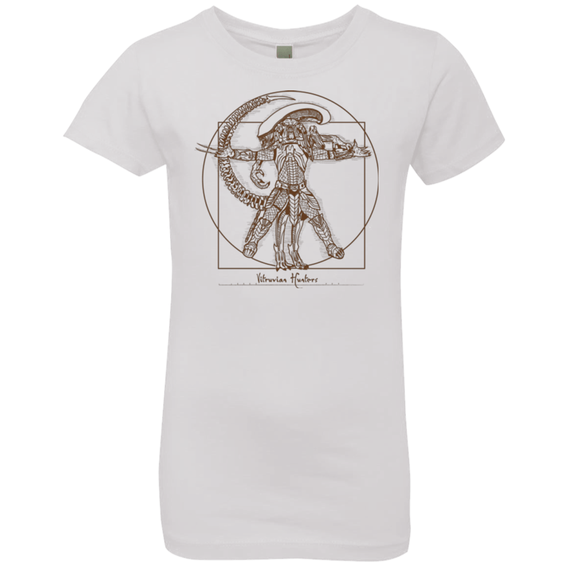 T-Shirts White / YXS Vitruvian Hunters Girls Premium T-Shirt