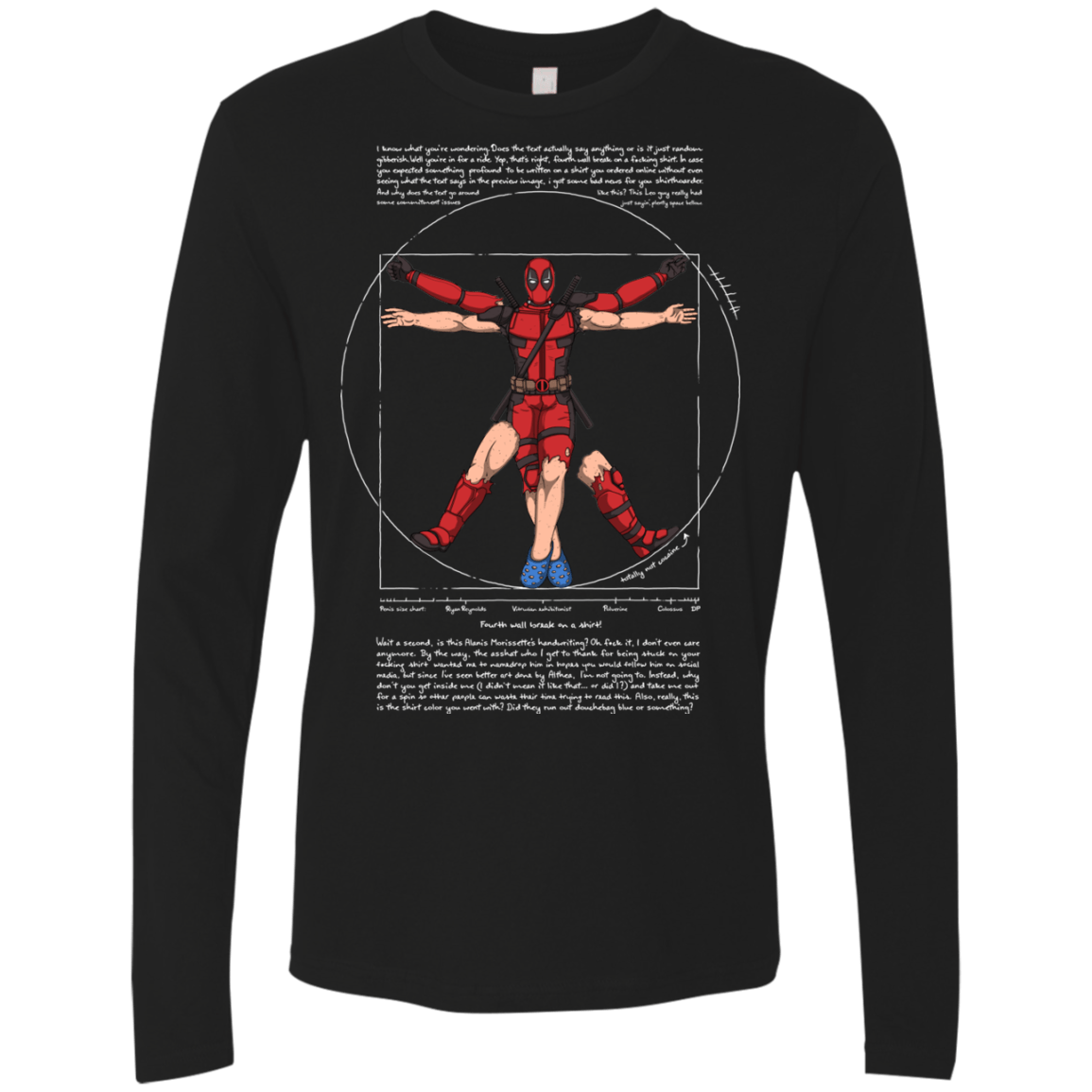Vitruvian Merc Men's Premium Long Sleeve