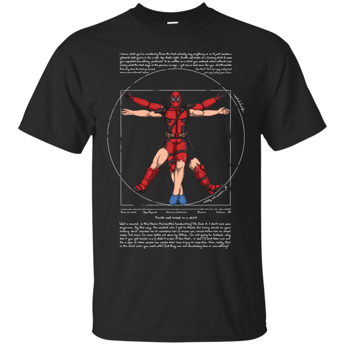 T-Shirts Black / S Vitruvian Merc T-Shirt
