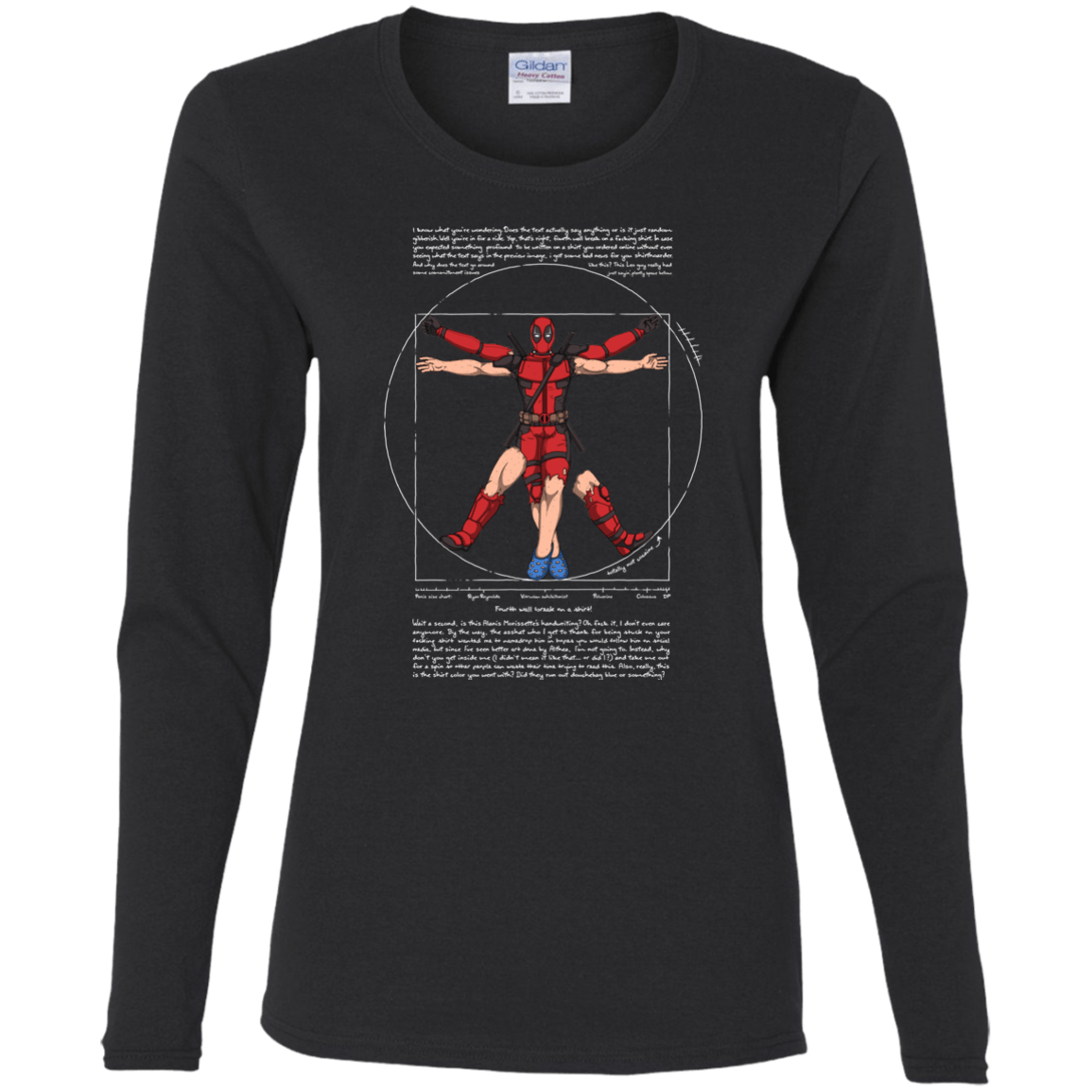 Vitruvian Merc Women's Long Sleeve T-Shirt