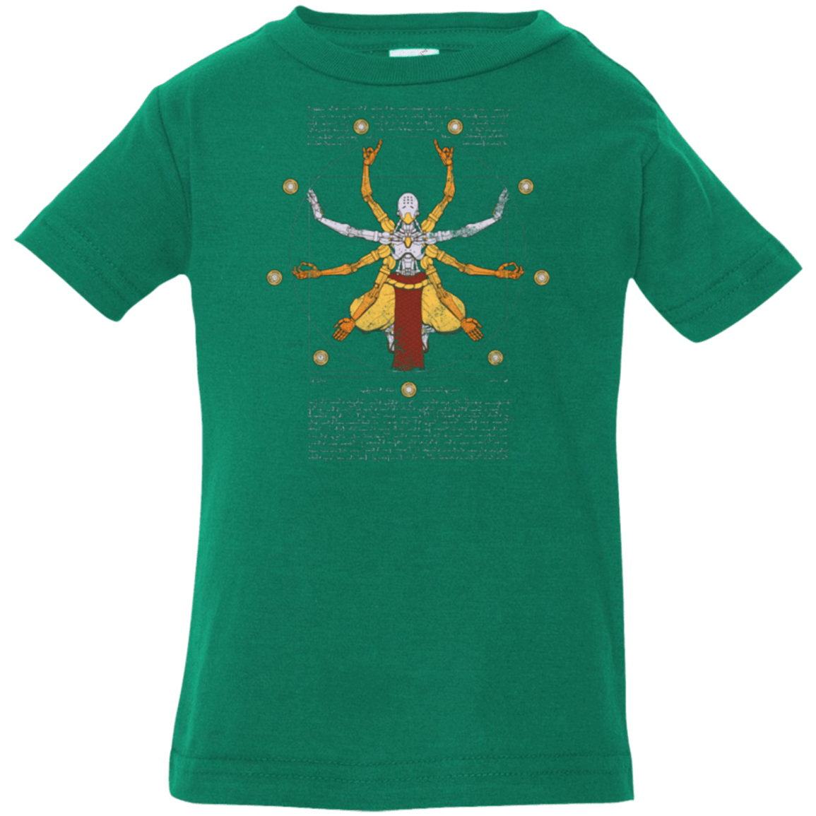 T-Shirts Kelly / 6 Months Vitruvian Omnic Infant Premium T-Shirt
