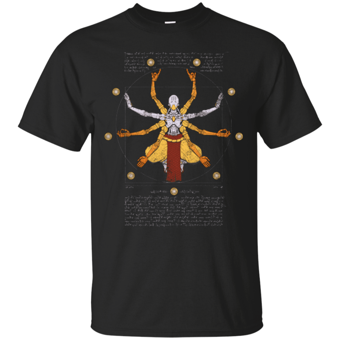 T-Shirts Black / Small Vitruvian Omnic T-Shirt