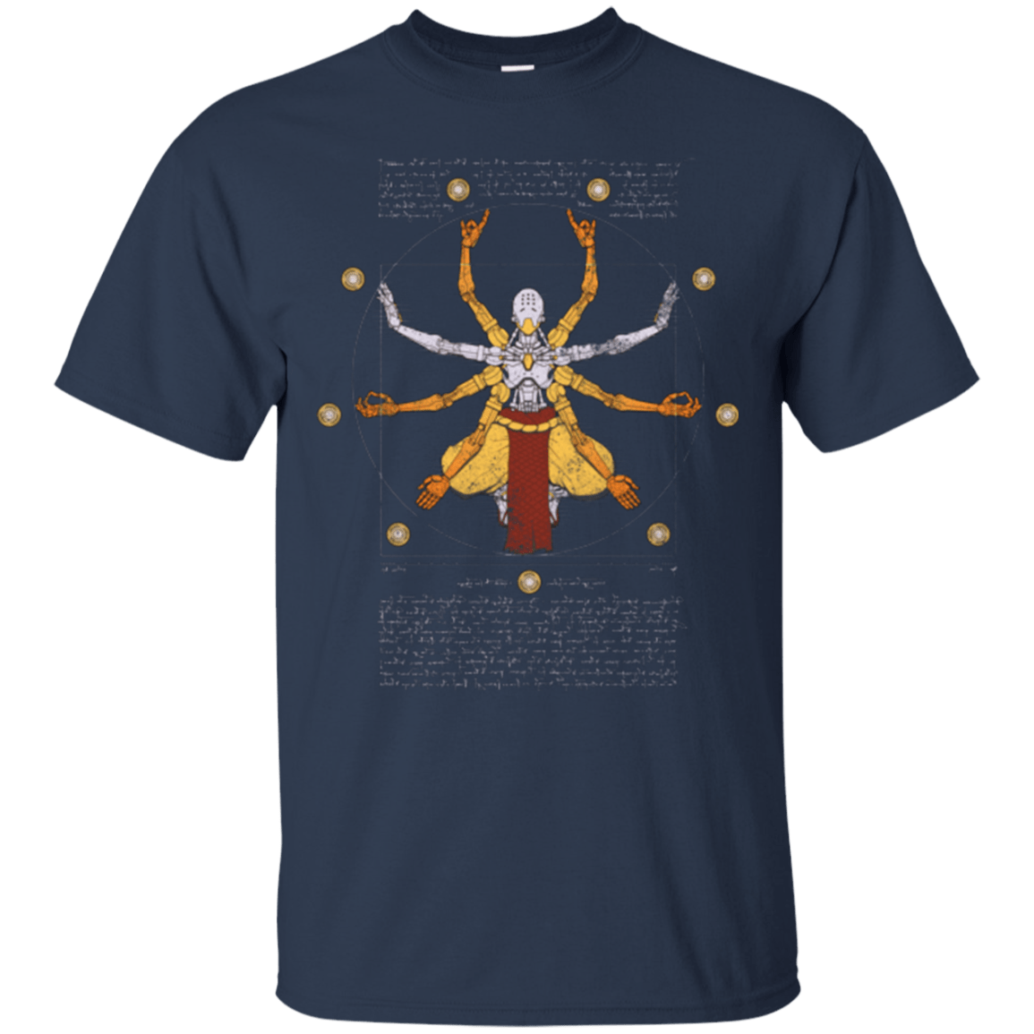 T-Shirts Navy / Small Vitruvian Omnic T-Shirt